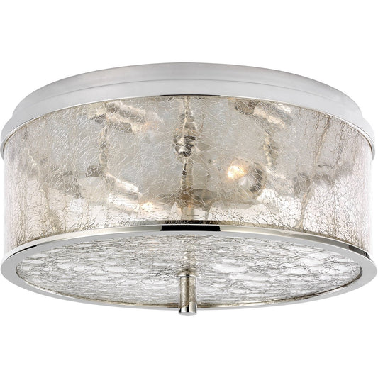 LIAISON MEDIUM FLUSH MOUNT - Polished Nickel Finish