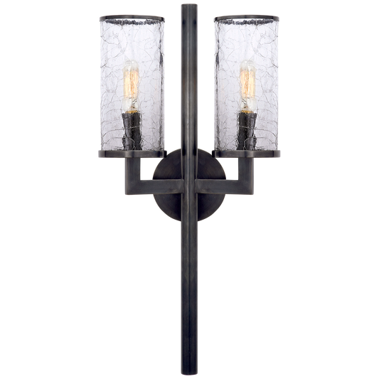 Liaison Double Sconce - Bronze