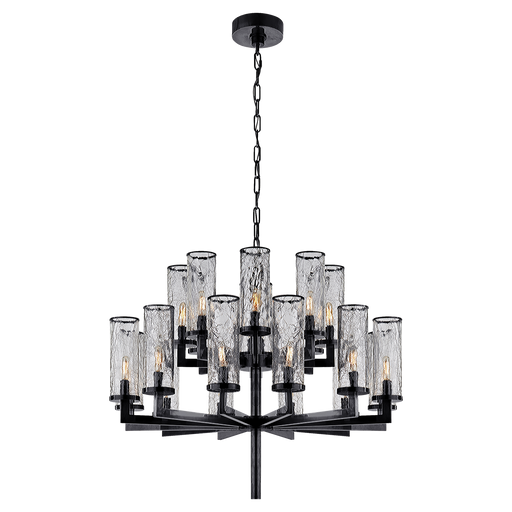 Liaison Double Tier Chandelier - Bronze
