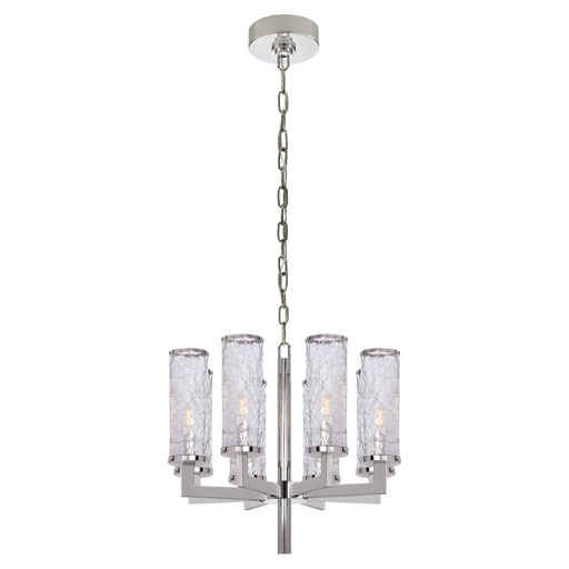 Liaison Single Tier Chandelier - Polished Nickel