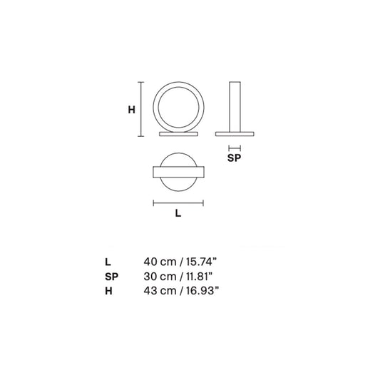 Libe Round Table Lamp