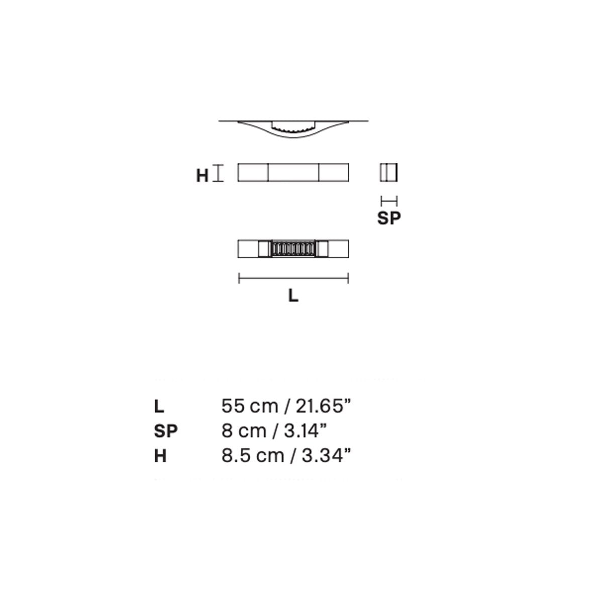 Libe Wall Sconce - Diagram