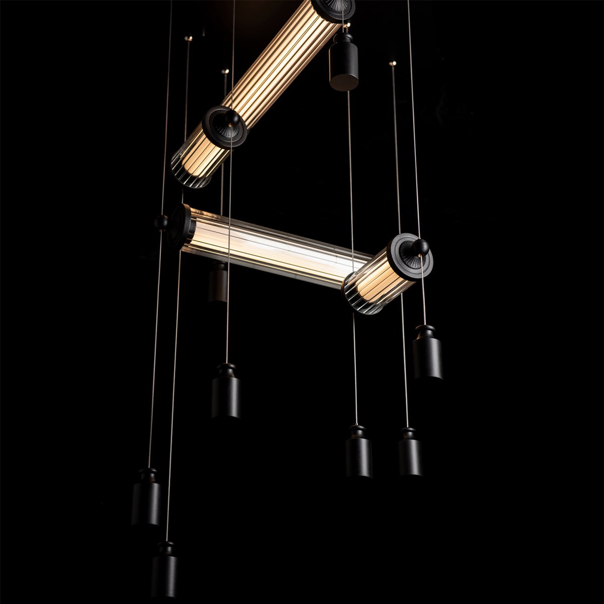 Libra Semi Flush Ceiling Light - Detail