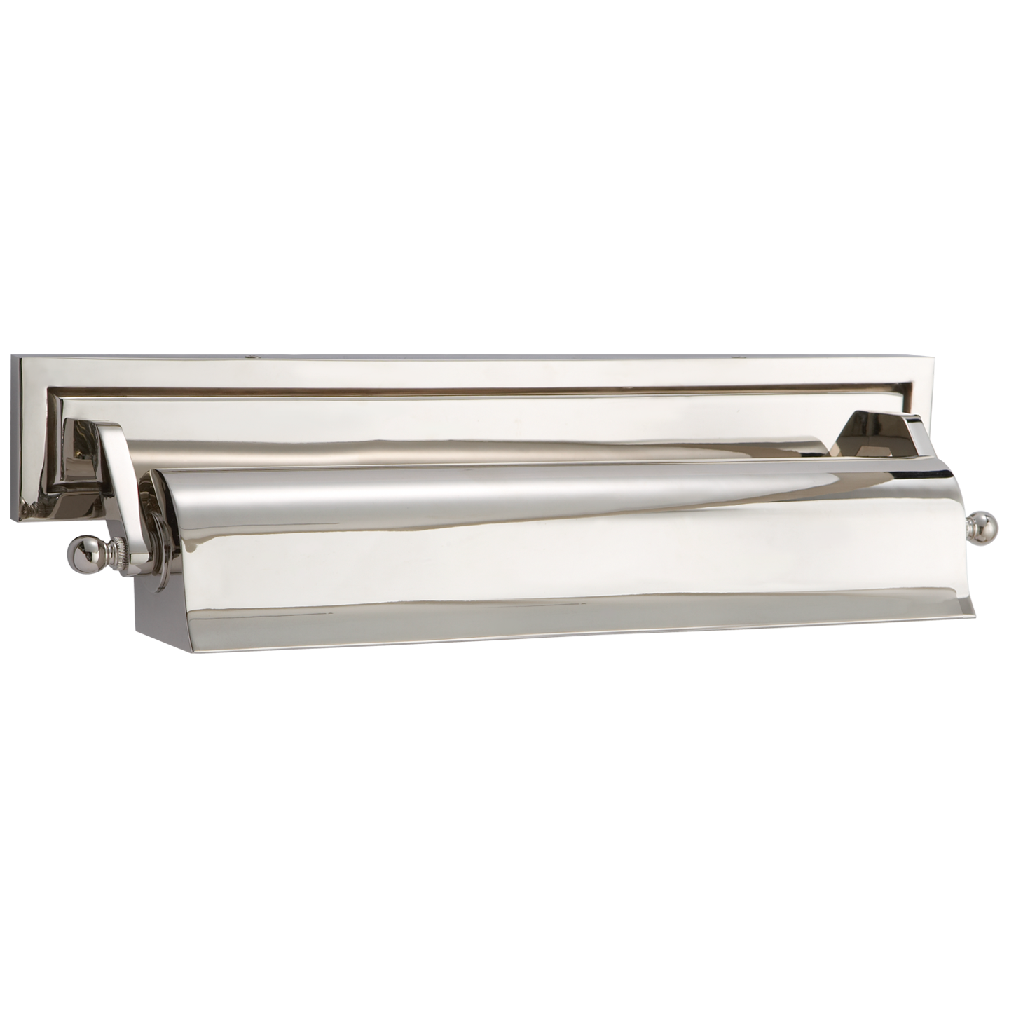 Library Medium Picture Light - Polished Nickel Finish