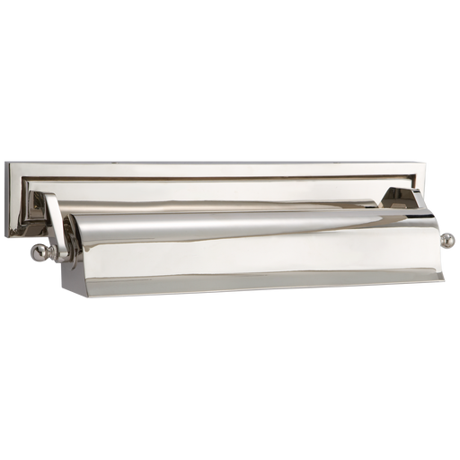 Library Medium Picture Light - Polished Nickel Finish
