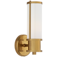 Load image into Gallery viewer, Lichfield Single Sconce - Natural Brass Finish
