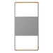 Light Frames 14" Up Down Outdoor LED Wall Sconce - Gray