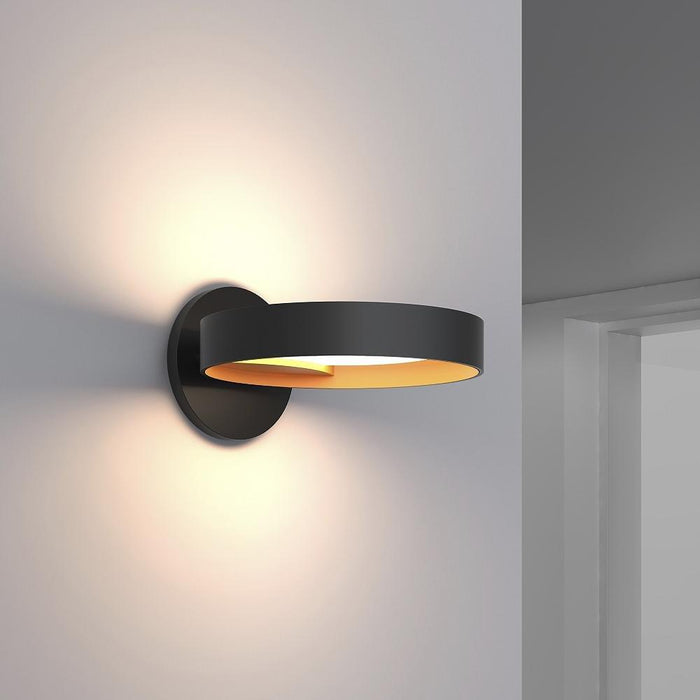 Light Guide Ring LED Wall Sconce - Display