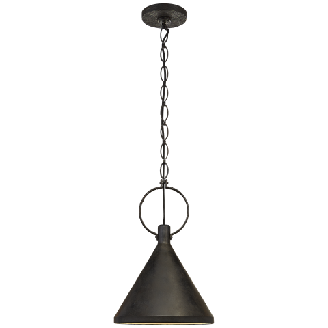 Limoges Medium Pendant - Aged Iron