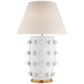 Load image into Gallery viewer, Linden Table Lamp - Plaster White
