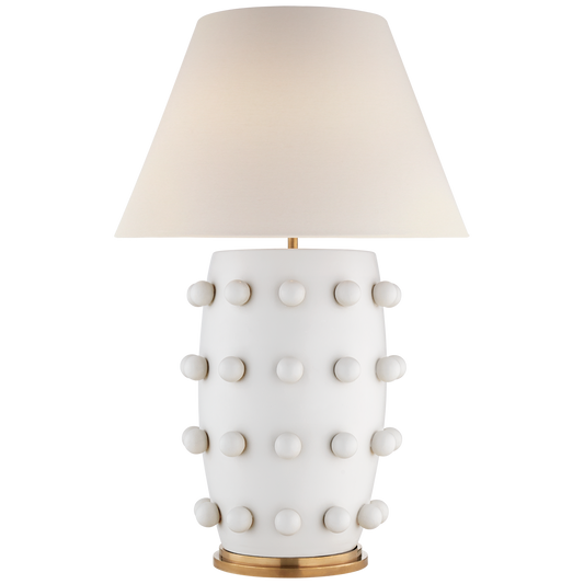 Linden Table Lamp - Plaster White