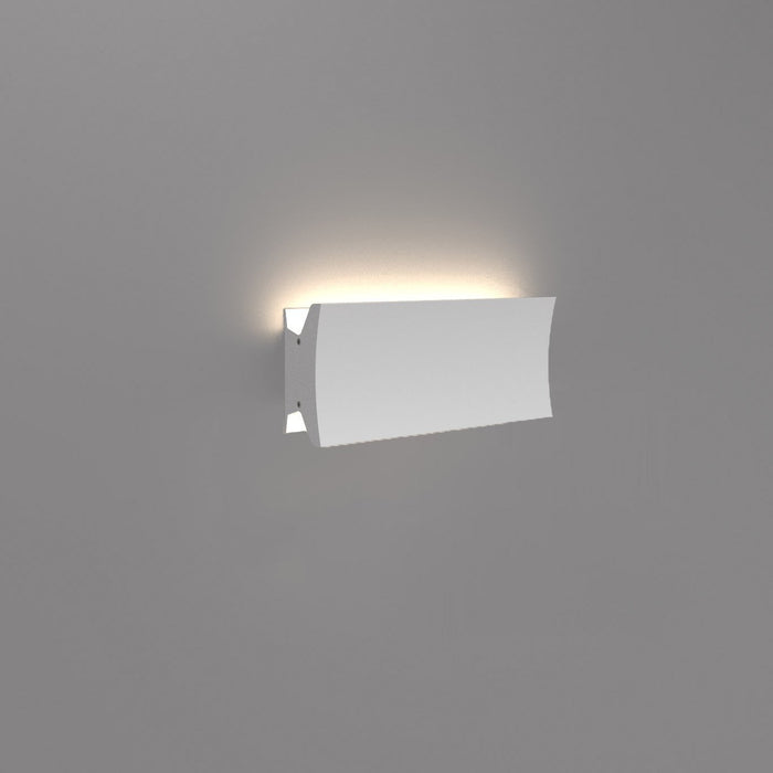 Lineacurve 12" LED Wall/Ceiling Light - White Finish