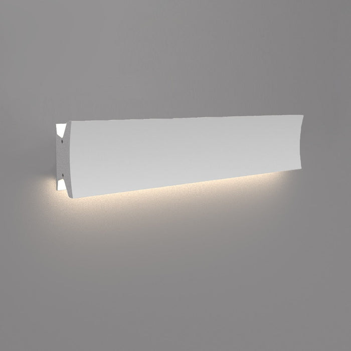 Lineacurve 24" LED Wall/Ceiling Light - White Finish