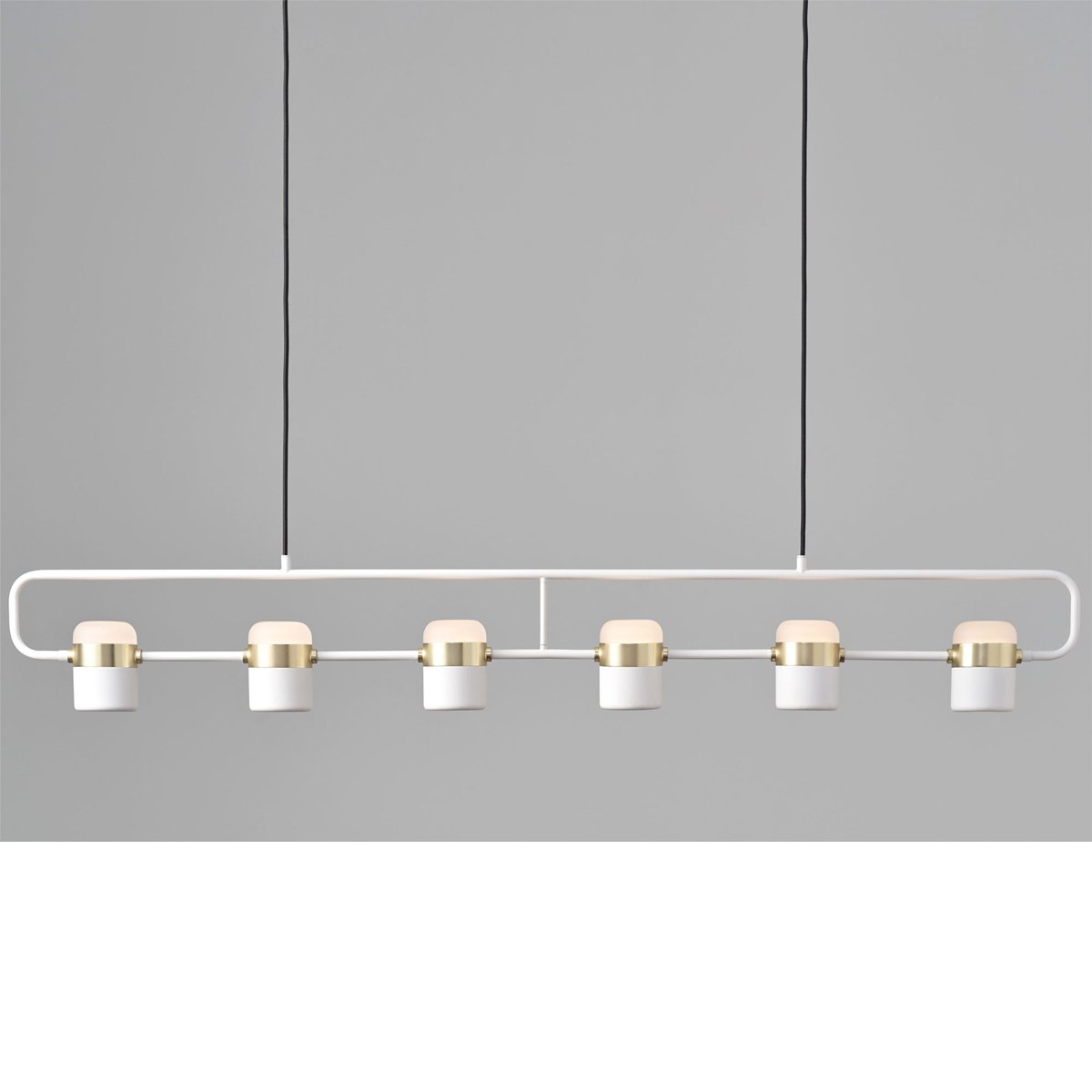 Ling PL6 Linear Suspension - Matte White Finish