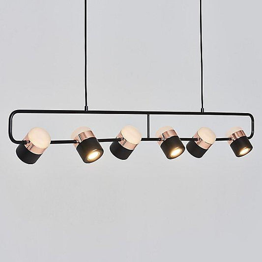 Ling PL6 Linear Suspension - Matte Black/Copper Finish