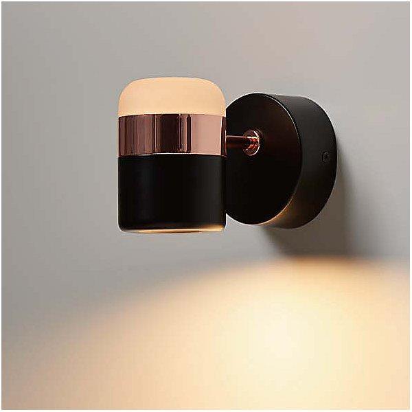 Ling Wall Sconce - Black/Copper Finish