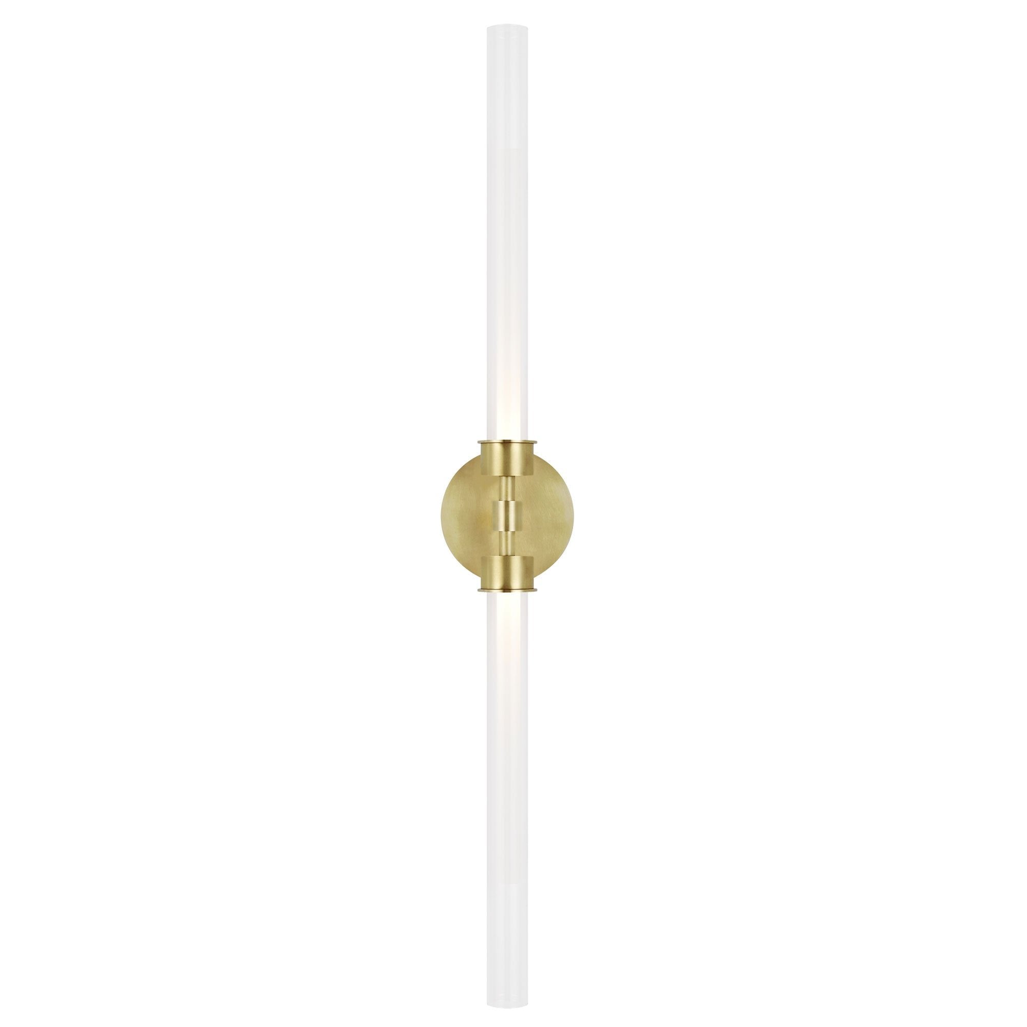 Linger Wall/Bath Light - Natural Brass Finish