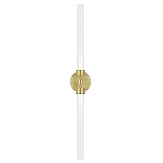 Linger Wall/Bath Light - Natural Brass Finish