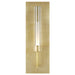 Linger Wall Sconce - Natural Brass Finish