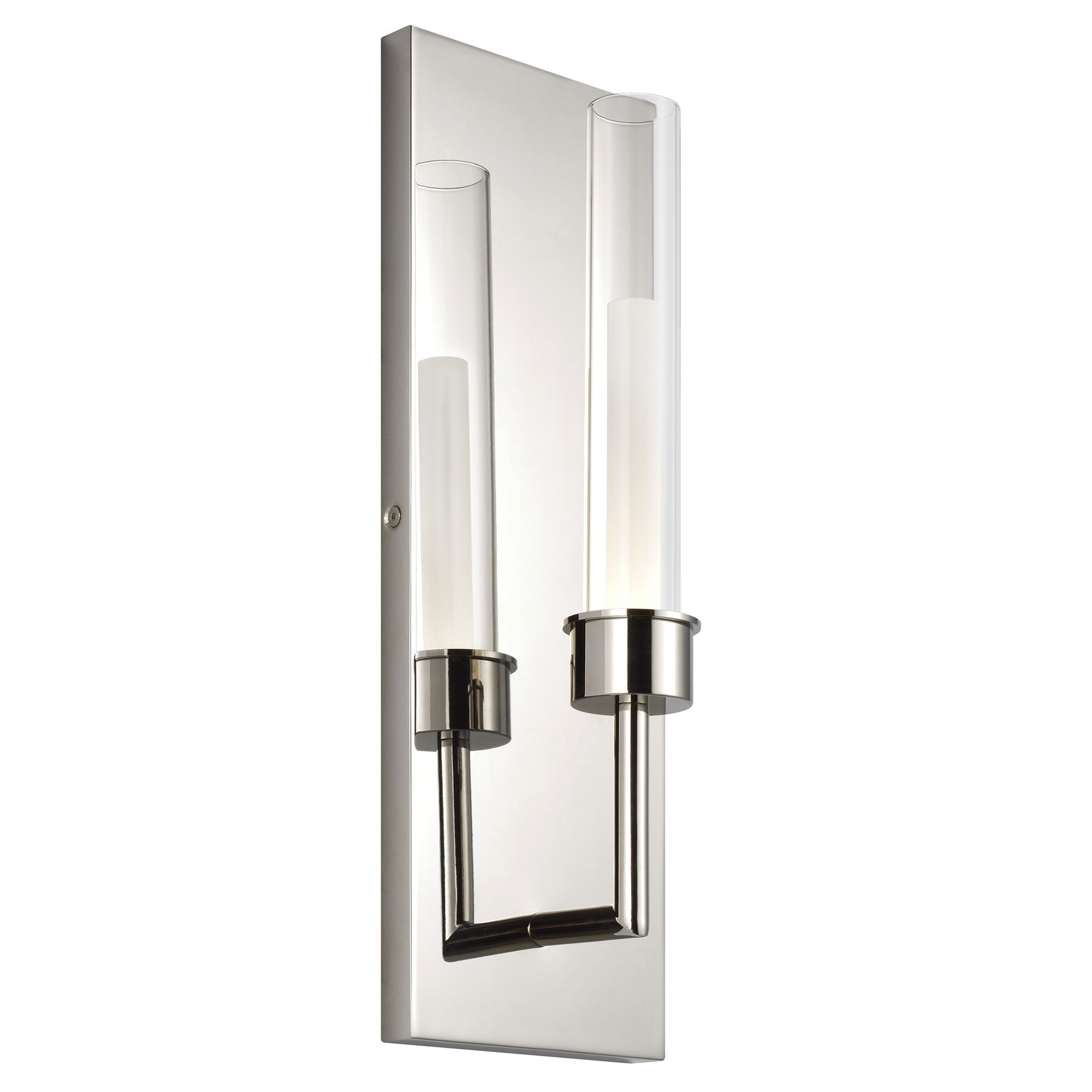 Linger Wall Sconce - Polished Nickel Finish