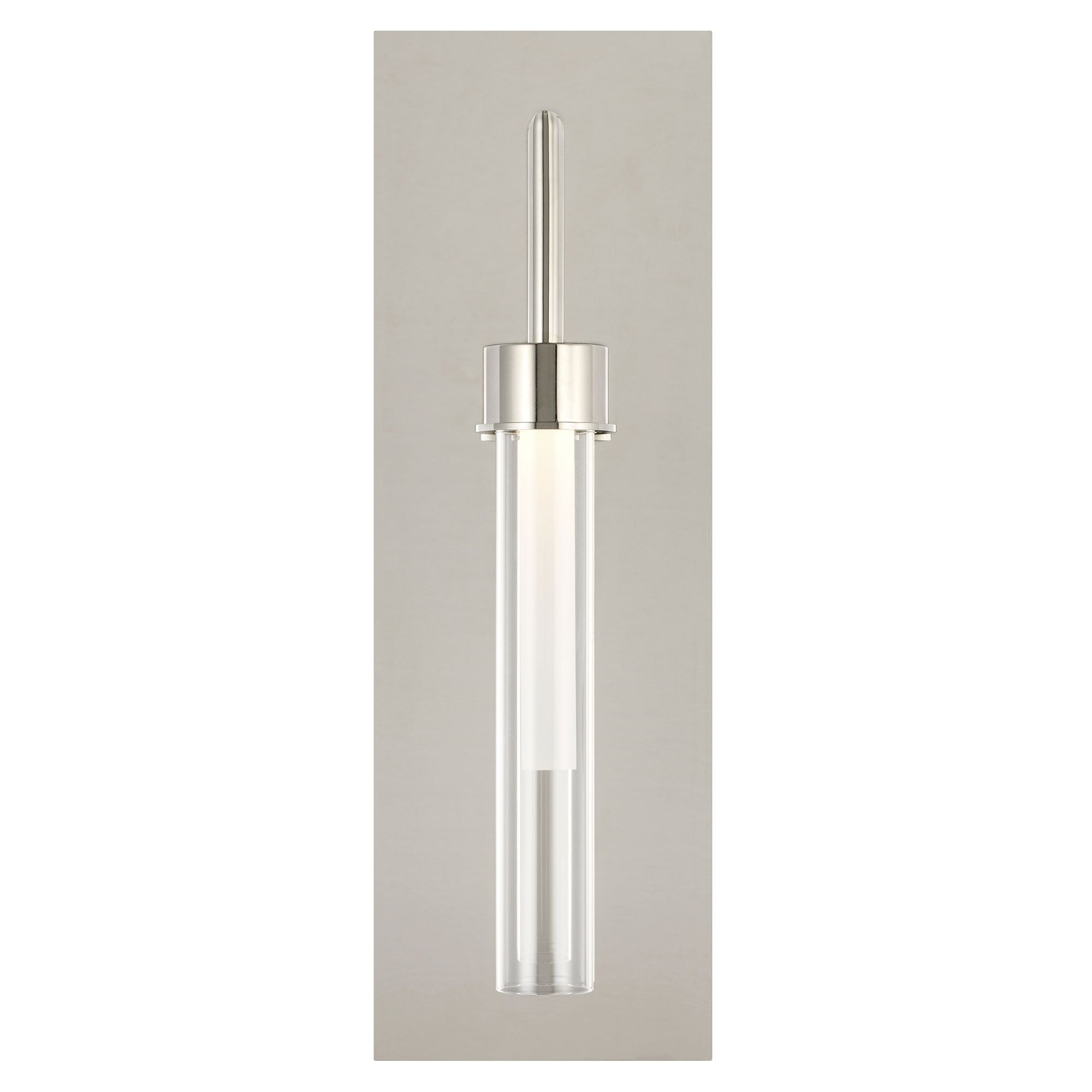 Linger Wall Sconce - Polished Nickel Finish