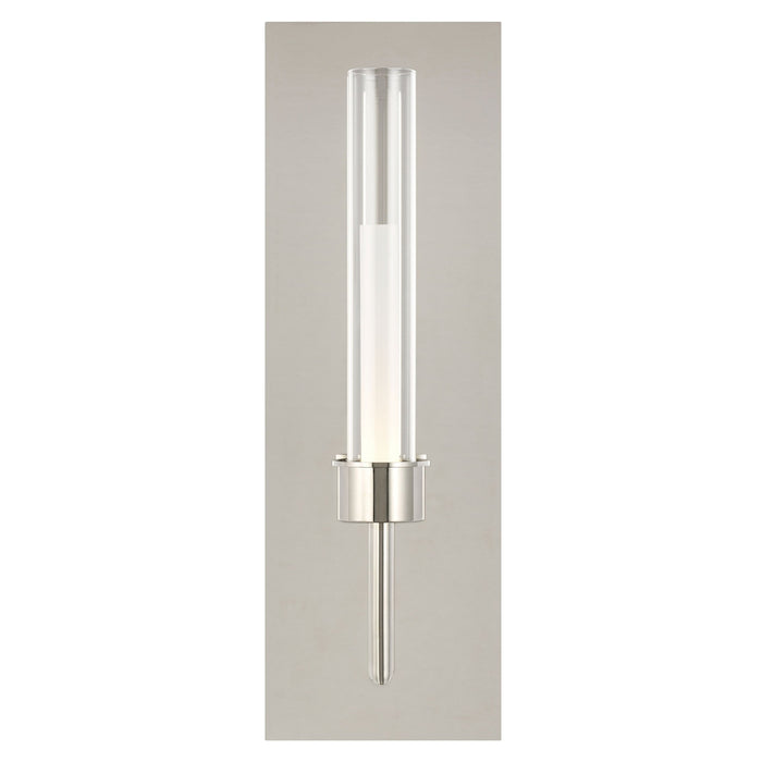 Linger Wall Sconce - Polished Nickel Finish