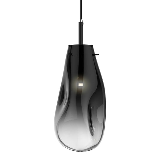 Liquid Large Pendant - Smoke Glass