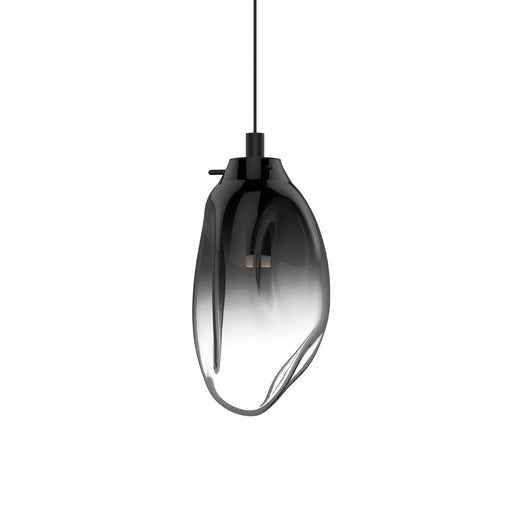 Liquid Small Pendant - Smoke Glass