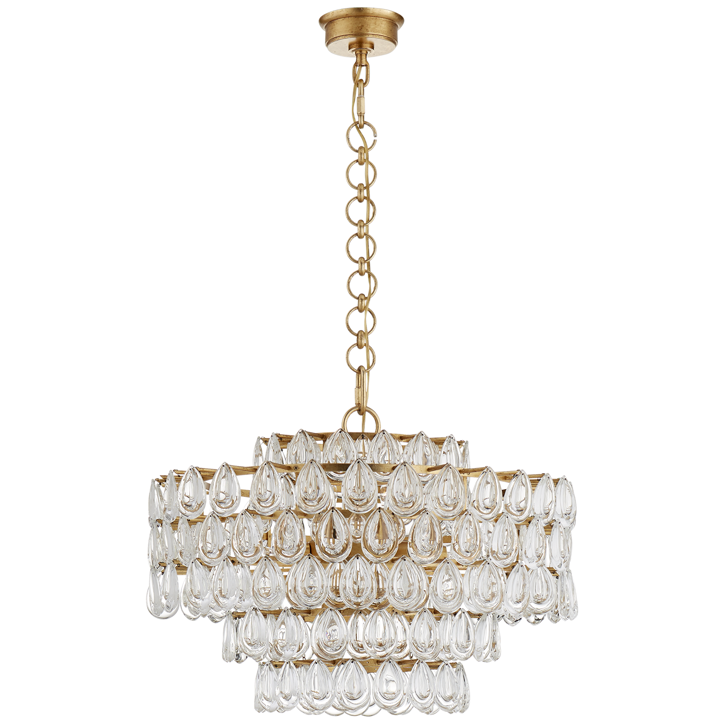 Liscia Chandelier - Gild