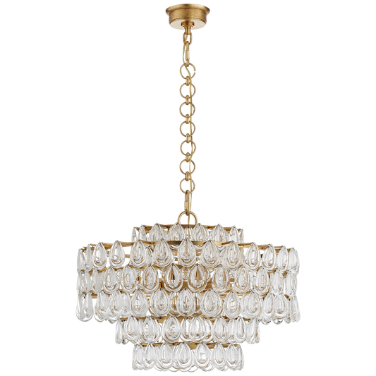 Liscia Chandelier - Gild