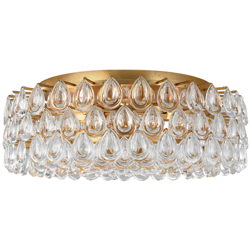 Liscia Large Flush Mount - Gild Finish