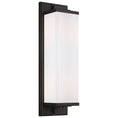 Load image into Gallery viewer, Logan Large Indoor Wall Sconce - Aged Iron Finish
