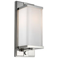 Load image into Gallery viewer, Logan Medium Indoor Wall Sconce - Polished Nickel Finish
