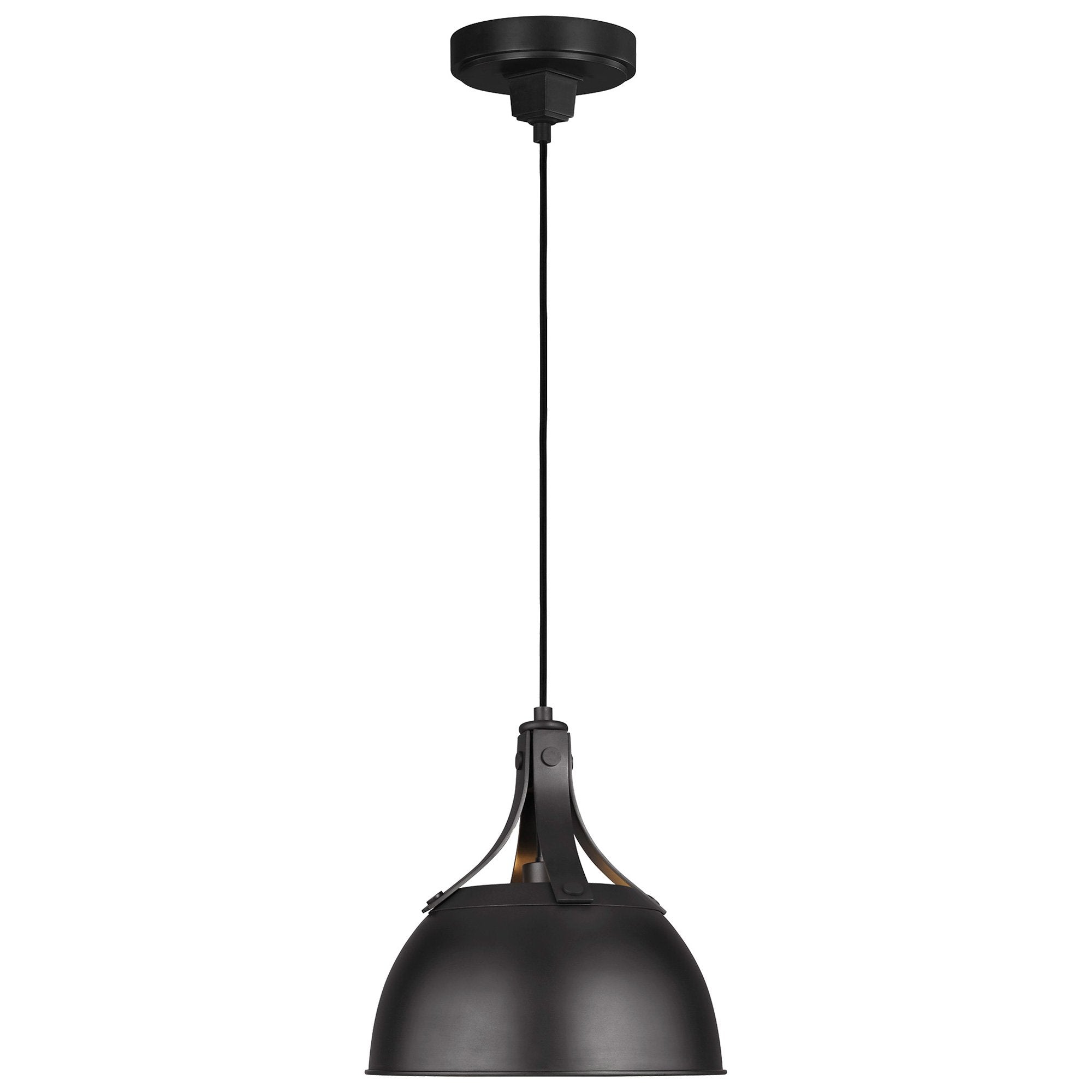 Logan Small Pendant - Aged Iron Finish