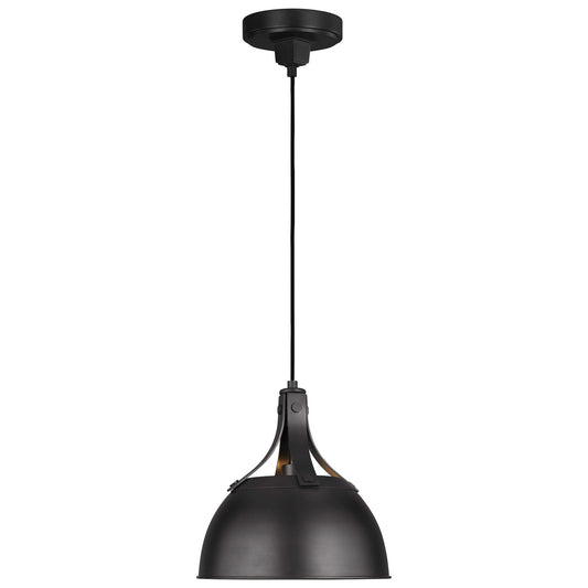 Logan Small Pendant - Aged Iron Finish