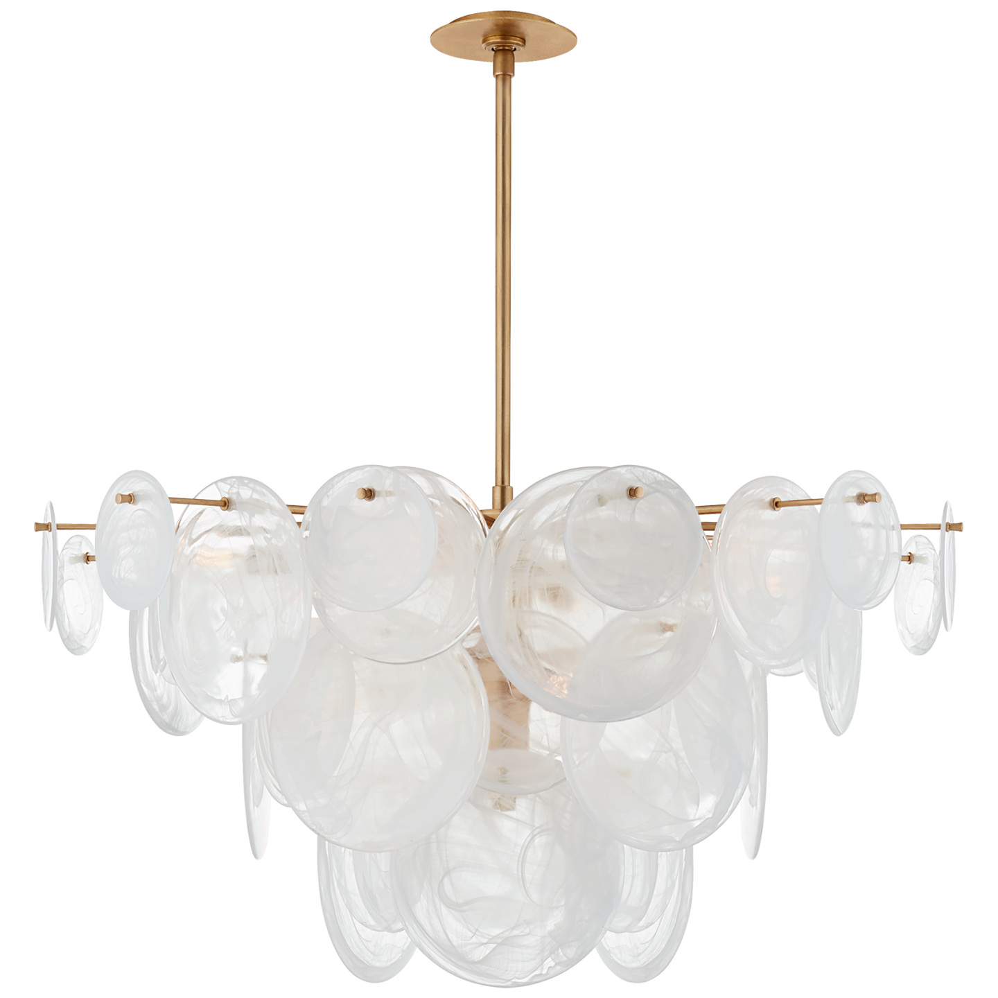 Loire Large Chandelier - Gild Finish
