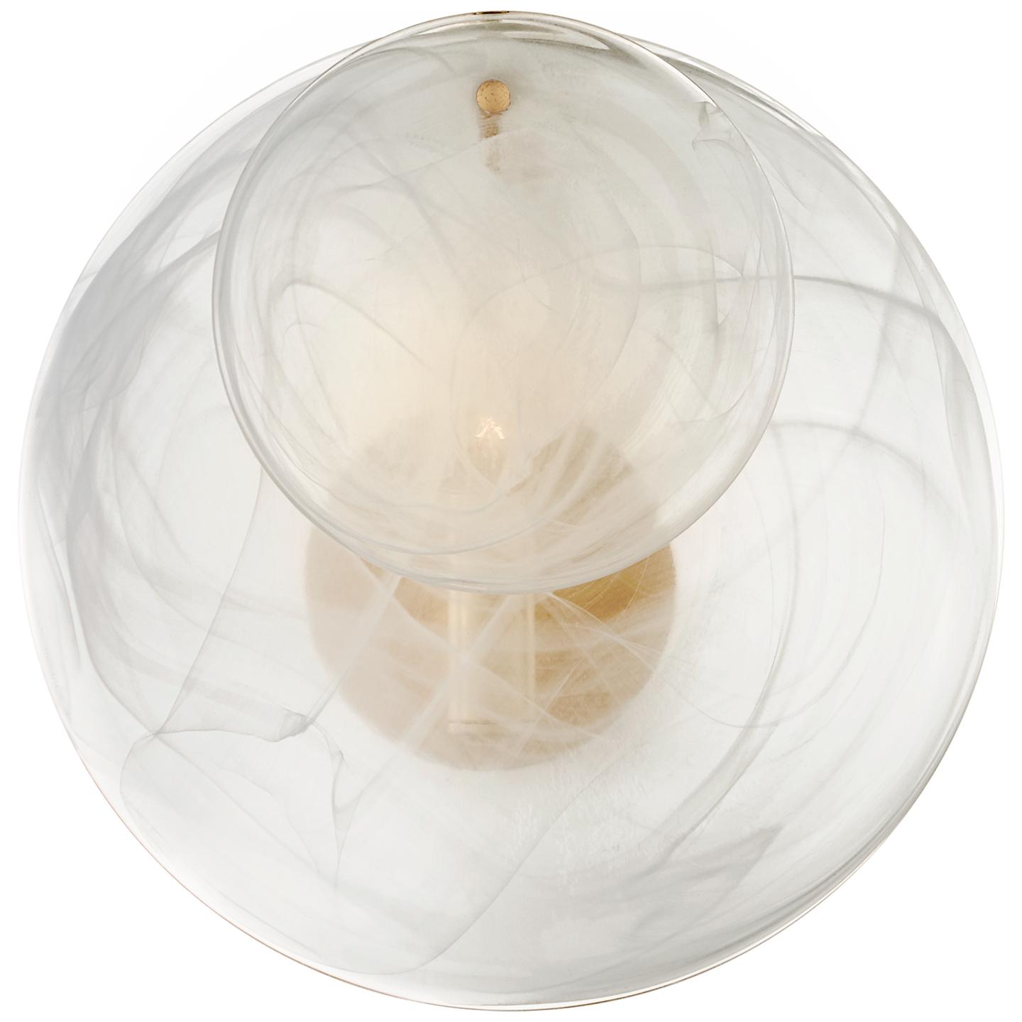 Loire Small Sconce - Hand-Rubbed Antique Brass Finish