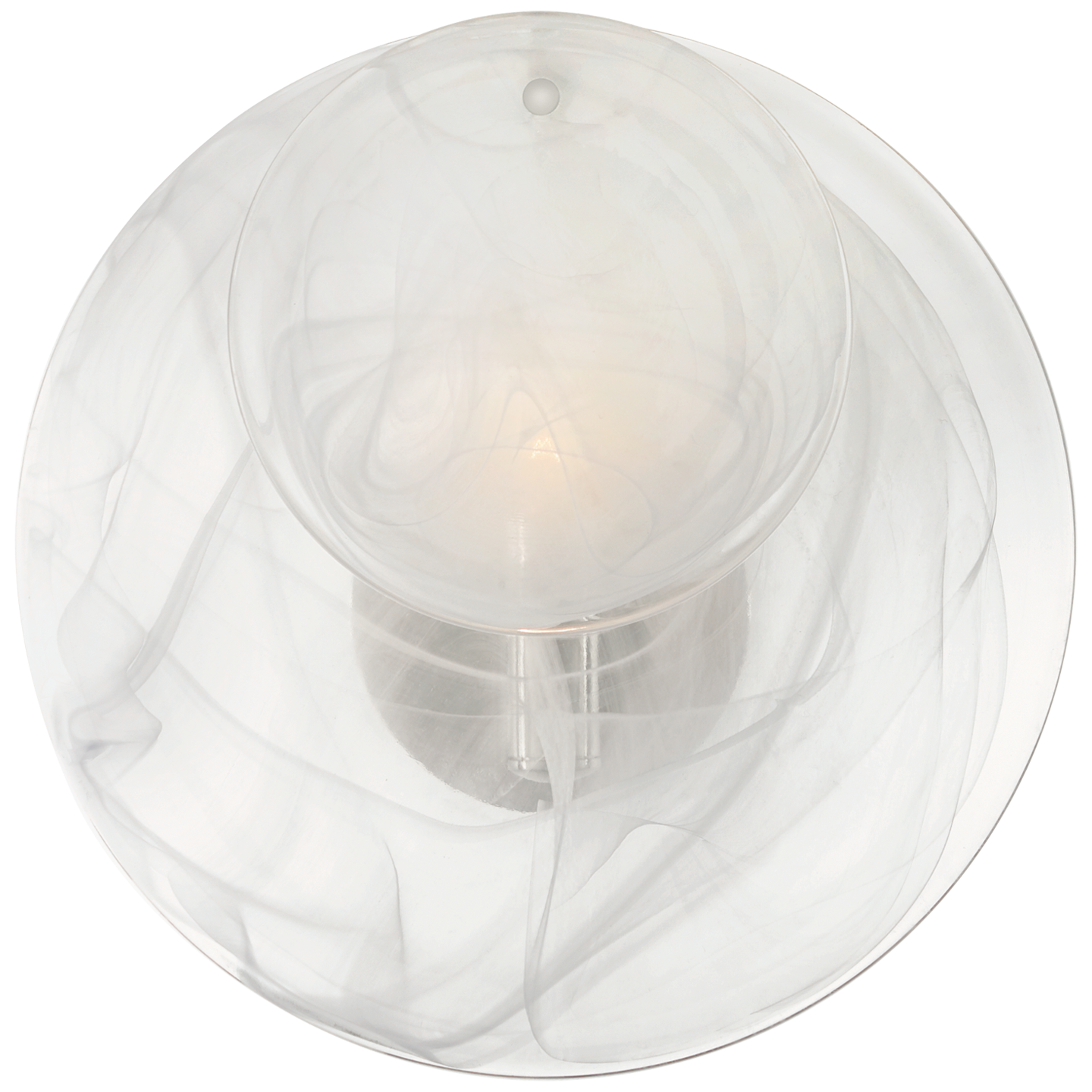 Loire Small Sconce - Polished Nickel Finish