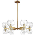 Load image into Gallery viewer, Londyn Chandelier - Burnished Brass
