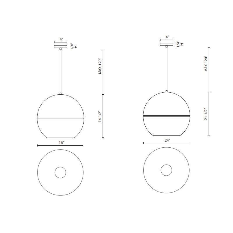 Lucas Pendant - Diagram