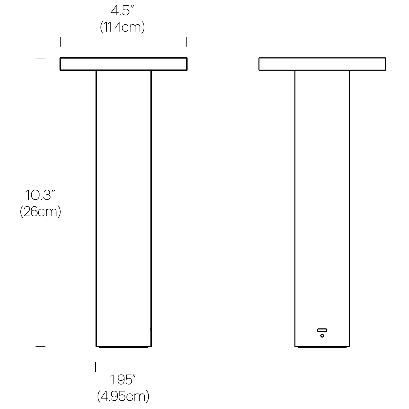 Luci Portable LED Table Lamp -  Diagram