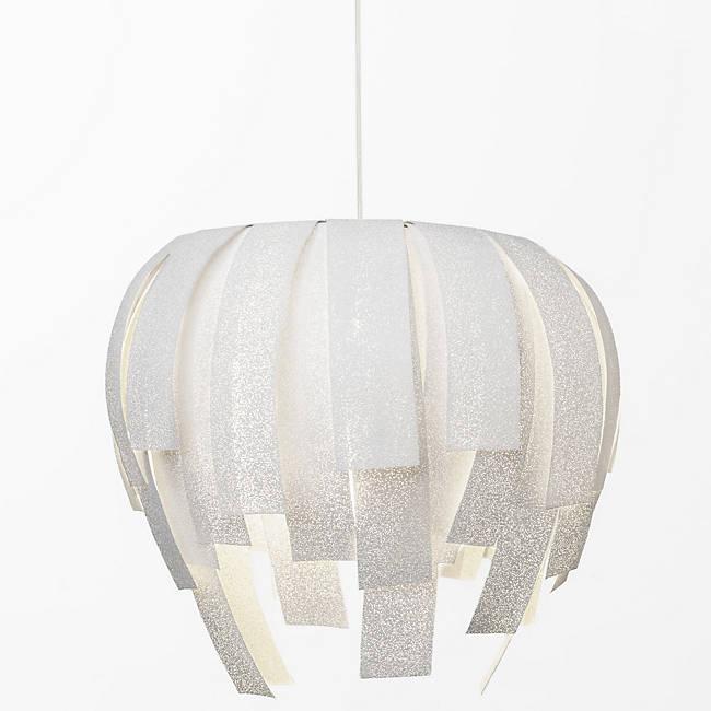 Luisa Large Pendant - White Finish