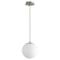 Load image into Gallery viewer, Luna 10" Pendant - Satin Nickel Finish
