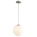 Load image into Gallery viewer, Luna 12" Pendant - Satin Nickel Finish
