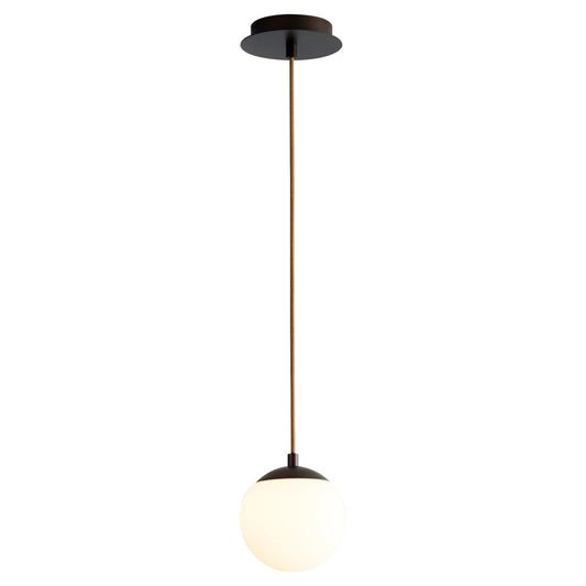 Luna 6" Pendant - Oiled Bronze Finish