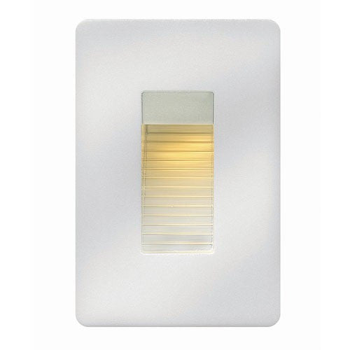 Luna Step Light - Satin White Vertical