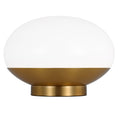 Load image into Gallery viewer, Lune Accent Lamp - Burnished Brass
