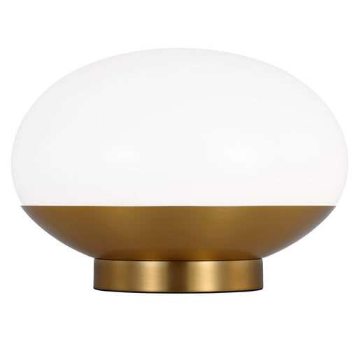 Lune Accent Lamp - Burnished Brass