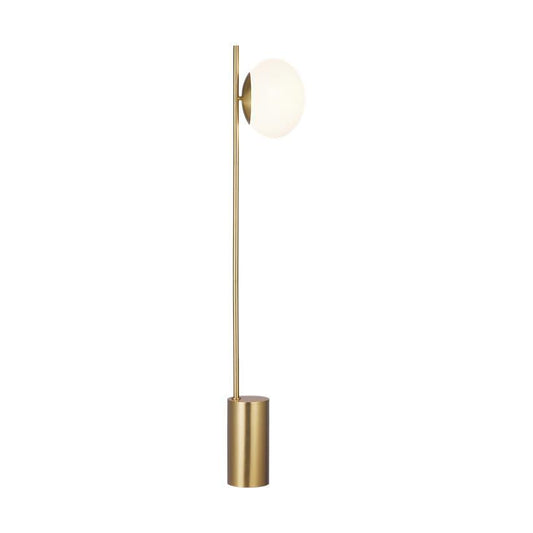 Lune Floor Lamp - Burnished Brass Finish