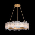 Load image into Gallery viewer, Lunea Chandelier - Gold Leaf Finish
